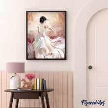 Load image into Gallery viewer, paint by numbers | Dancers Back | intermediate romance | FiguredArt