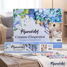 Load image into Gallery viewer, paint by numbers | Dancers Back | intermediate romance | FiguredArt