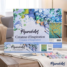 Load image into Gallery viewer, paint by numbers | Gold Money Tree | intermediate trees | FiguredArt