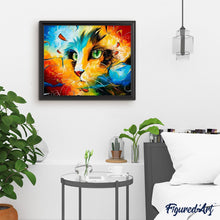 Load image into Gallery viewer, paint by numbers | Watercolor cat | advanced animals cats | FiguredArt