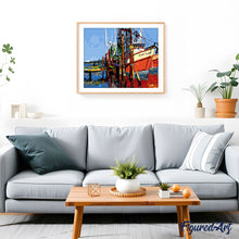 Load image into Gallery viewer, paint by numbers | Steamboat | intermediate ships and boats | FiguredArt