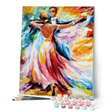Load image into Gallery viewer, paint by numbers | Ballroom dancing | advanced dance | FiguredArt