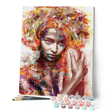 Load image into Gallery viewer, paint by numbers | Painted Nude Woman | advanced world | FiguredArt