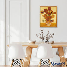 Load image into Gallery viewer, paint by numbers | Van Gogh Orange Sunflowers | advanced famous paintings flowers van gogh | FiguredArt