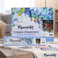 Load image into Gallery viewer, paint by numbers | Santa Claus carrying Gifts | intermediate landscapes | FiguredArt