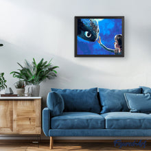 Load image into Gallery viewer, paint by numbers | Dragon Training | animals dragons easy landscapes | FiguredArt