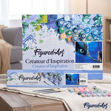 Load image into Gallery viewer, paint by numbers | Dragon Training | animals dragons easy landscapes | FiguredArt