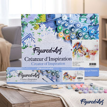 Load image into Gallery viewer, paint by numbers | Watercolor Horse | animals horses intermediate | FiguredArt