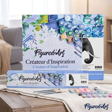 Load image into Gallery viewer, paint by numbers | Dark gray Elephant | advanced animals elephants | FiguredArt