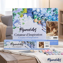 Load image into Gallery viewer, paint by numbers | Girl praying | advanced portrait romance | FiguredArt