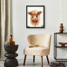 Load image into Gallery viewer, paint by numbers | Yellow Cow | advanced animals cows | FiguredArt