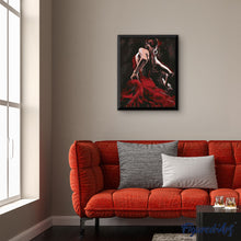 Load image into Gallery viewer, paint by numbers | Flamenco Dancer | dance intermediate | FiguredArt