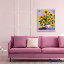 Load image into Gallery viewer, paint by numbers | Sunflowers in Ancient Vase | flowers intermediate | FiguredArt