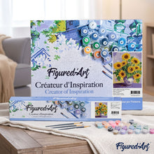 Load image into Gallery viewer, paint by numbers | Sunflowers in Ancient Vase | flowers intermediate | FiguredArt