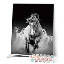 Load image into Gallery viewer, paint by numbers | Horse Race | advanced animals horses | FiguredArt