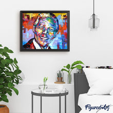 Load image into Gallery viewer, paint by numbers | Nelson Mandela | advanced Pop Art portrait | FiguredArt
