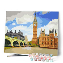 Load image into Gallery viewer, paint by numbers | Big Ben | advanced cities | FiguredArt