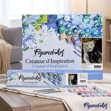 Load image into Gallery viewer, paint by numbers | Tigers White And Black | advanced animals tigers | FiguredArt
