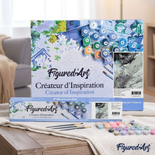 Load image into Gallery viewer, paint by numbers | Abstract Black And White | abstract intermediate | FiguredArt