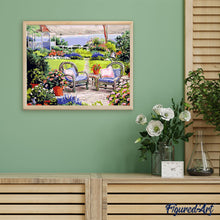 Load image into Gallery viewer, Paint by numbers | Water garden | advanced flowers new arrivals landscapes | Figured'Art