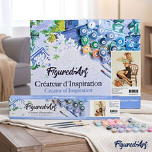 Load image into Gallery viewer, Vintage Pin-up with Yarns