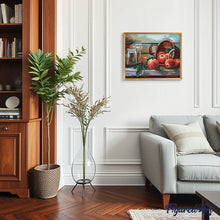 Load image into Gallery viewer, Basket of red apples and jars