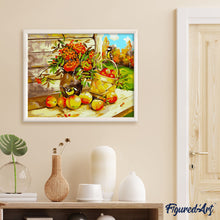 Load image into Gallery viewer, Basket of fruits in the countryside