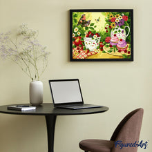 Load image into Gallery viewer, Flowers, fruits, and birds