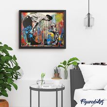 Load image into Gallery viewer, paint by numbers | Father and Son | advanced portrait | FiguredArt