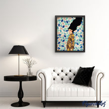 Load image into Gallery viewer, Woman design and leaves