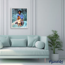 Load image into Gallery viewer, paint by numbers | Nurturing Parent | advanced portrait | FiguredArt