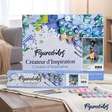 Load image into Gallery viewer, paint by numbers | Nurturing Parent | advanced portrait | FiguredArt