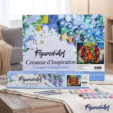Load image into Gallery viewer, paint by numbers | Painted Tiger | advanced animals tigers | FiguredArt
