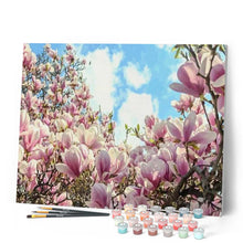 Load image into Gallery viewer, paint by numbers | Magnolias | flowers intermediate | FiguredArt