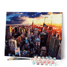 Load image into Gallery viewer, Paint by numbers | Above the towers | advanced new arrivals cities | Figured'Art