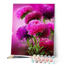 Load image into Gallery viewer, paint by numbers | Aster Autumn Flower | advanced flowers | FiguredArt