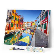 Load image into Gallery viewer, paint by numbers | Venice Italy | cities intermediate | FiguredArt