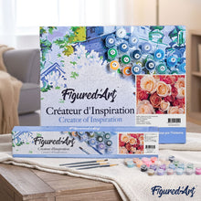 Load image into Gallery viewer, paint by numbers | Color Orange Peach Roses | advanced flowers | FiguredArt