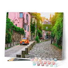 Load image into Gallery viewer, paint by numbers | Houses and car | advanced cities | FiguredArt