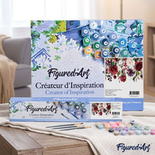 Load image into Gallery viewer, paint by numbers | Watercolor Flowers | flowers intermediate | FiguredArt