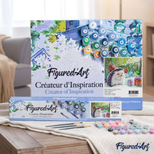 Load image into Gallery viewer, paint by numbers | Christmas Hedgehog | advanced animals christmas hedgehogs | FiguredArt