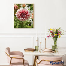 Load image into Gallery viewer, paint by numbers | Dahlia Flower | advanced flowers | FiguredArt