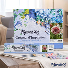 Load image into Gallery viewer, paint by numbers | Dahlia Flower | advanced flowers | FiguredArt