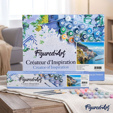 Load image into Gallery viewer, paint by numbers | Amalfi Cityscape | advanced landscapes | FiguredArt