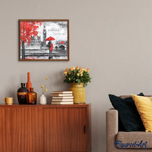 Load image into Gallery viewer, paint by numbers | Red landscape in London | advanced cities romance | FiguredArt