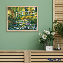 Load image into Gallery viewer, paint by numbers | Water Lily Pond | advanced landscapes | FiguredArt