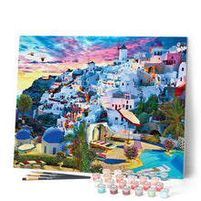 Load image into Gallery viewer, paint by numbers | Mediterranean City | advanced cities | FiguredArt