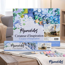 Load image into Gallery viewer, paint by numbers | Old Train | easy landscapes new arrivals trains | FiguredArt