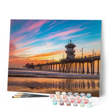 Load image into Gallery viewer, paint by numbers | Seaside View | intermediate landscapes new arrivals | FiguredArt