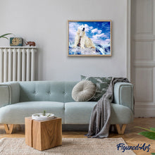 Load image into Gallery viewer, paint by numbers | Polar bear | advanced animals bears | FiguredArt